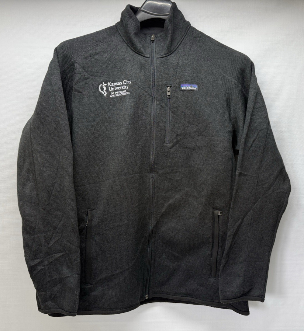 Patagonia Men's XL Better Sweater Fleece Jacket Black Full Zip Style 25528